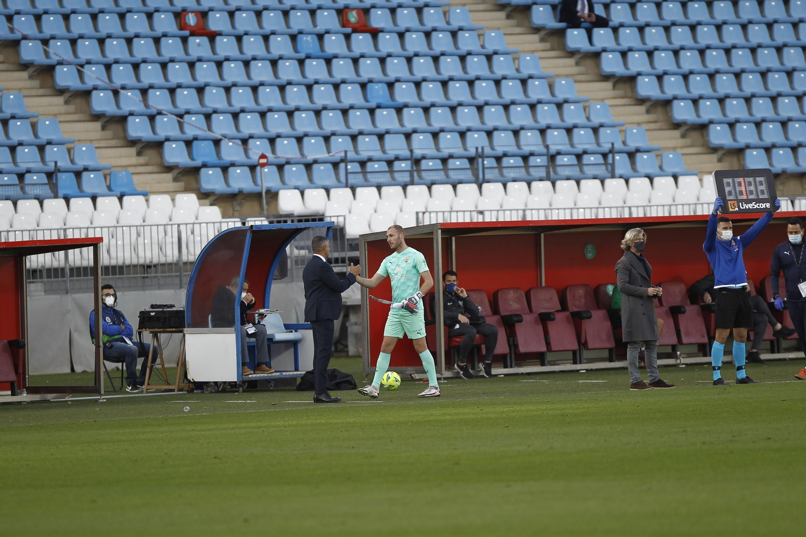 LAs fotos del Almería - Málaga