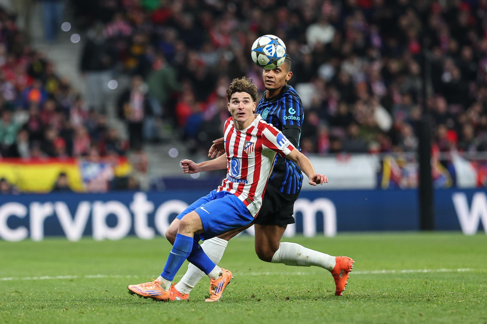 Las fotos del Atlético de Madrid-Inter