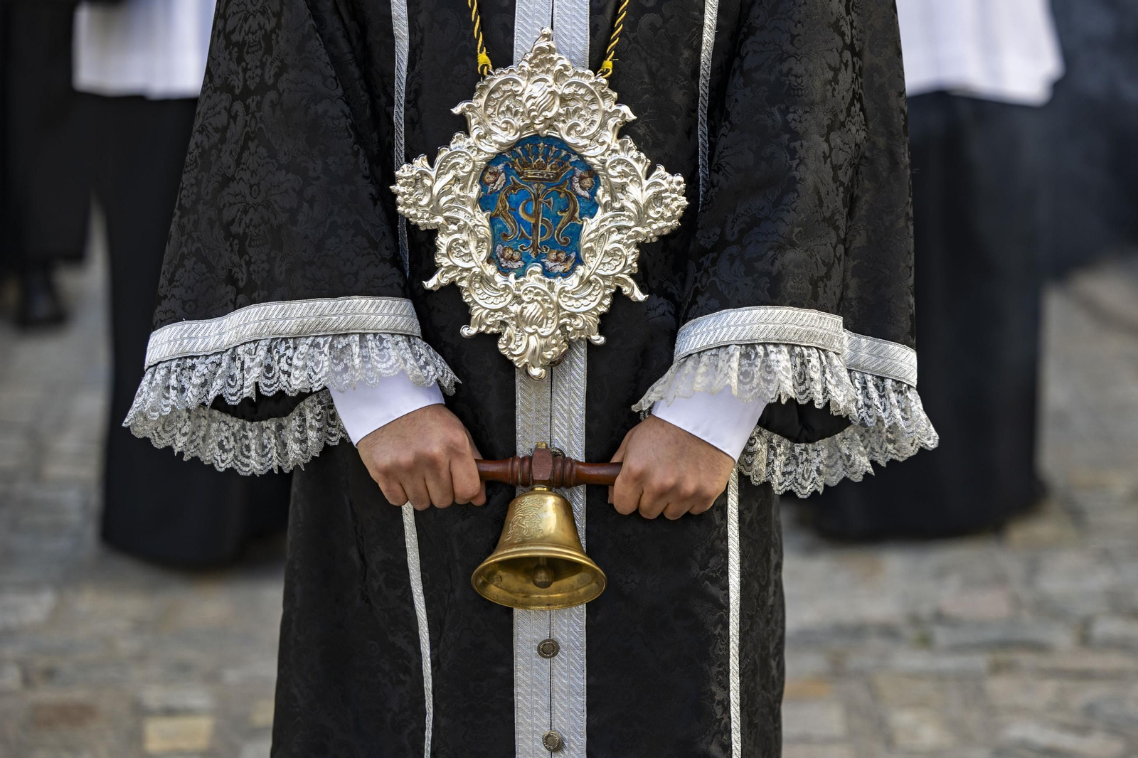 En imágenes, Servitas procesionó con normalidad tras adelantar su salida en el Miércoles Santo de la Semana Santa 2025 de San Fernando