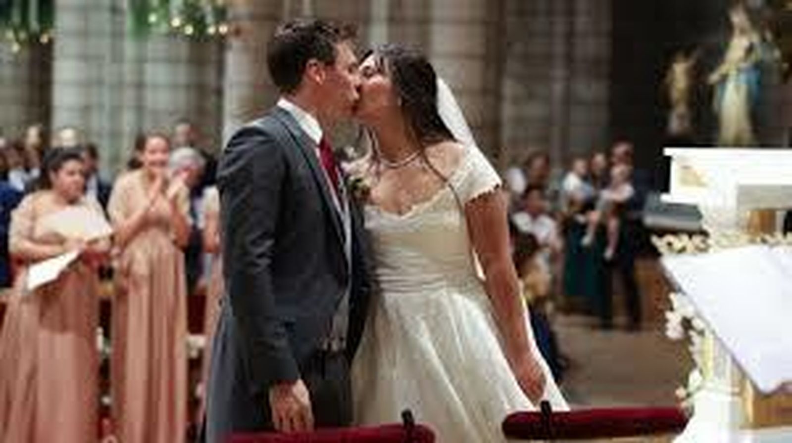 Louis Ducruet y Marie Chevallier tras el sí quiero