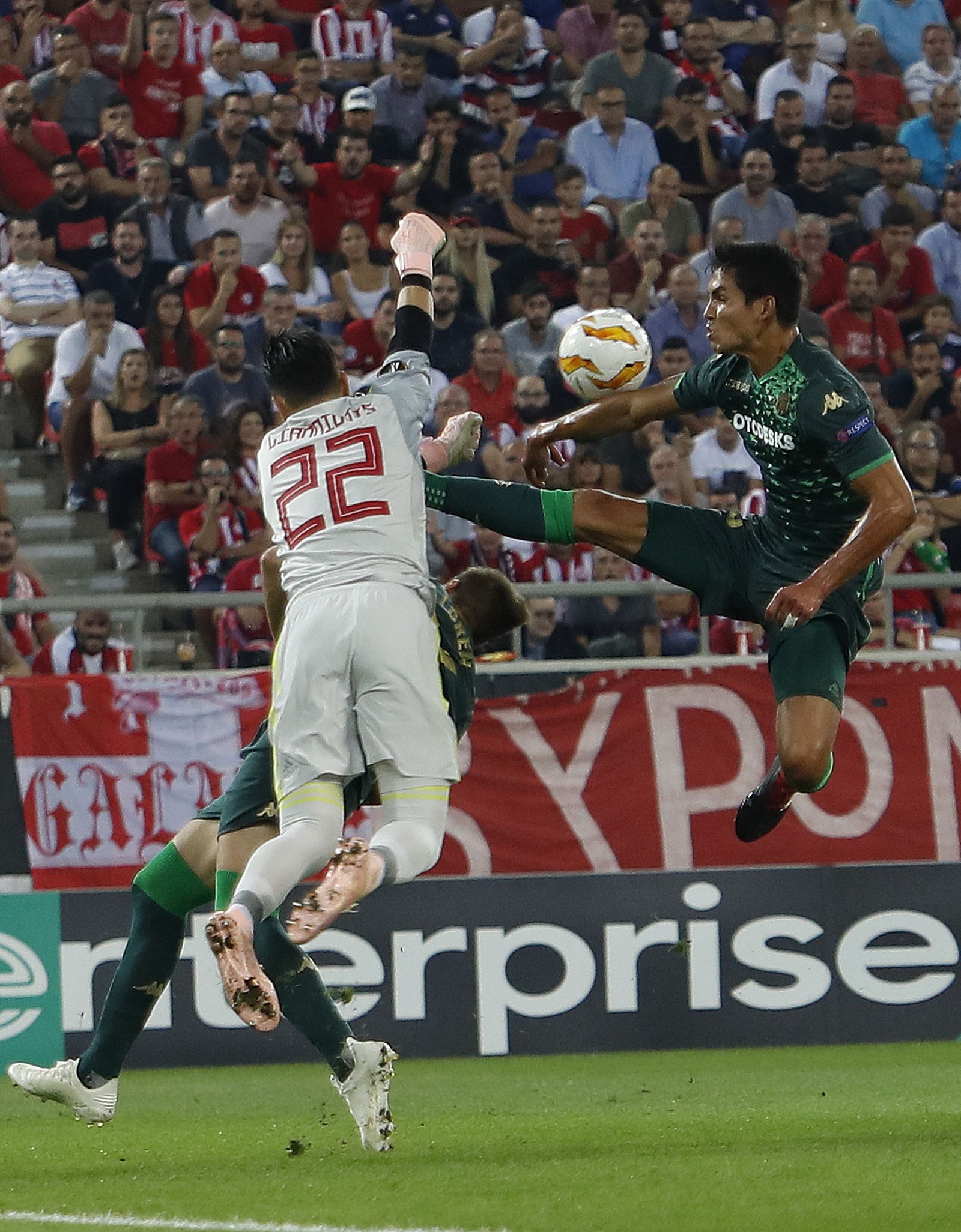 Las imágenes del Olympiacos-Betis