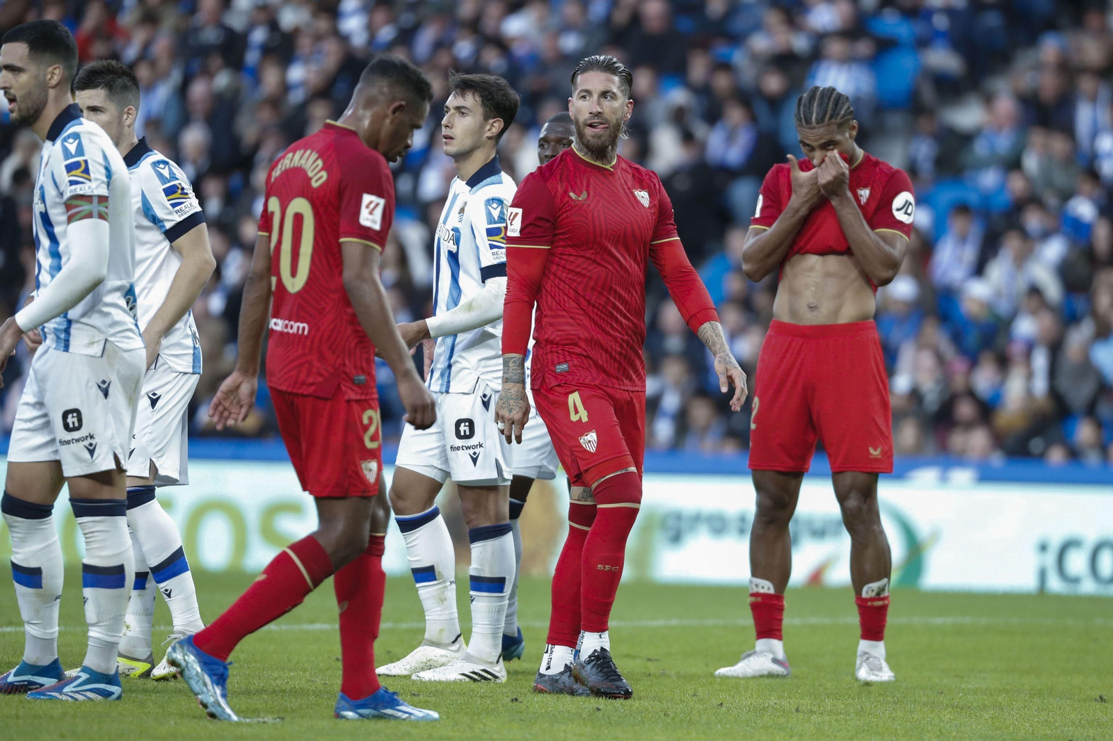 Las fotos del Real Sociedad-Sevilla de Liga