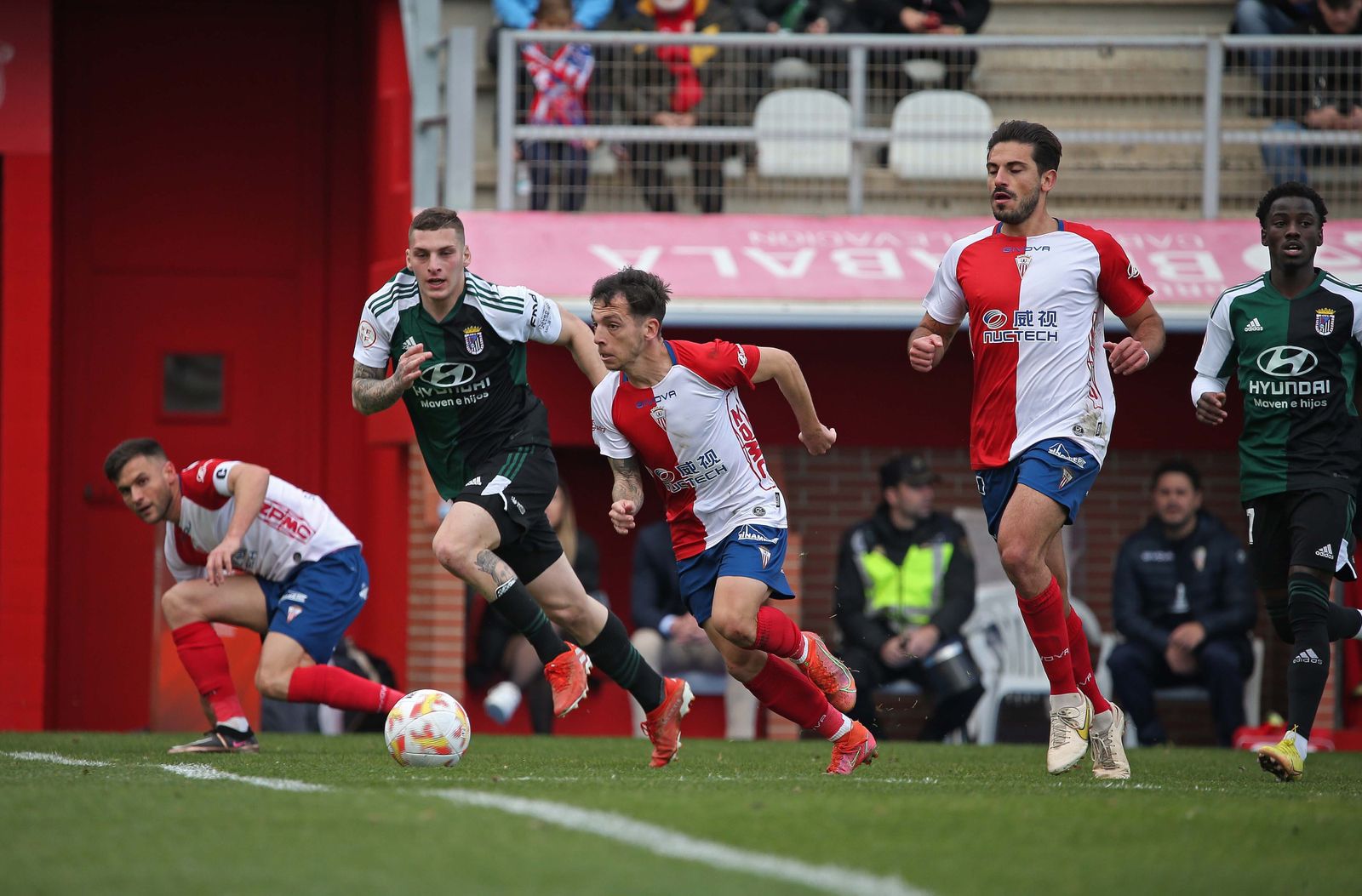 Álvaro Romero, en el Algeciras-Badajoz.