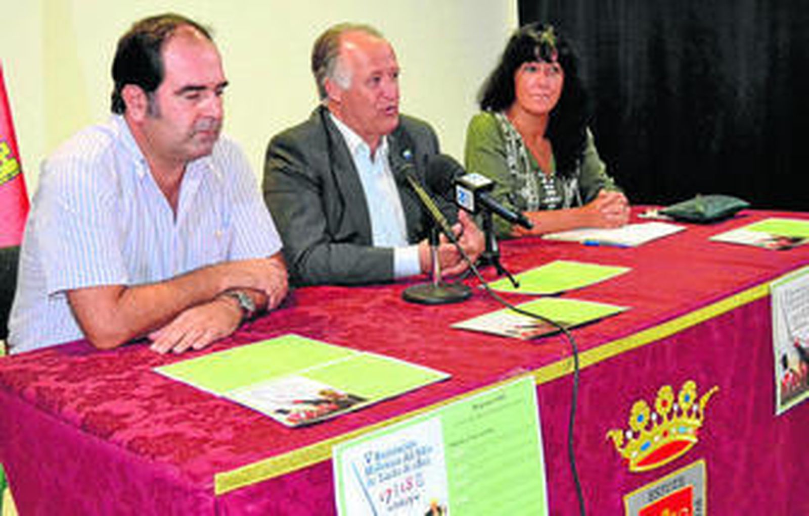 Un momento de la presentación del programa del Sitio de Tarifa.