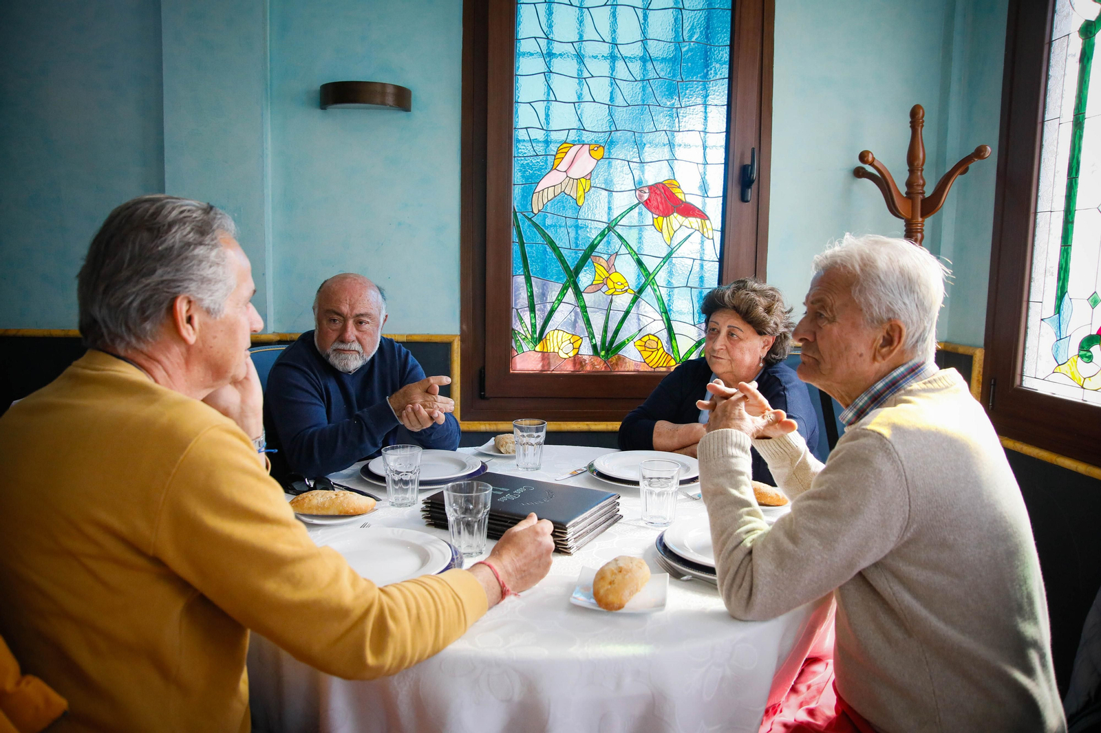 Imágenes del reportaje gastronómico en Casa Blas