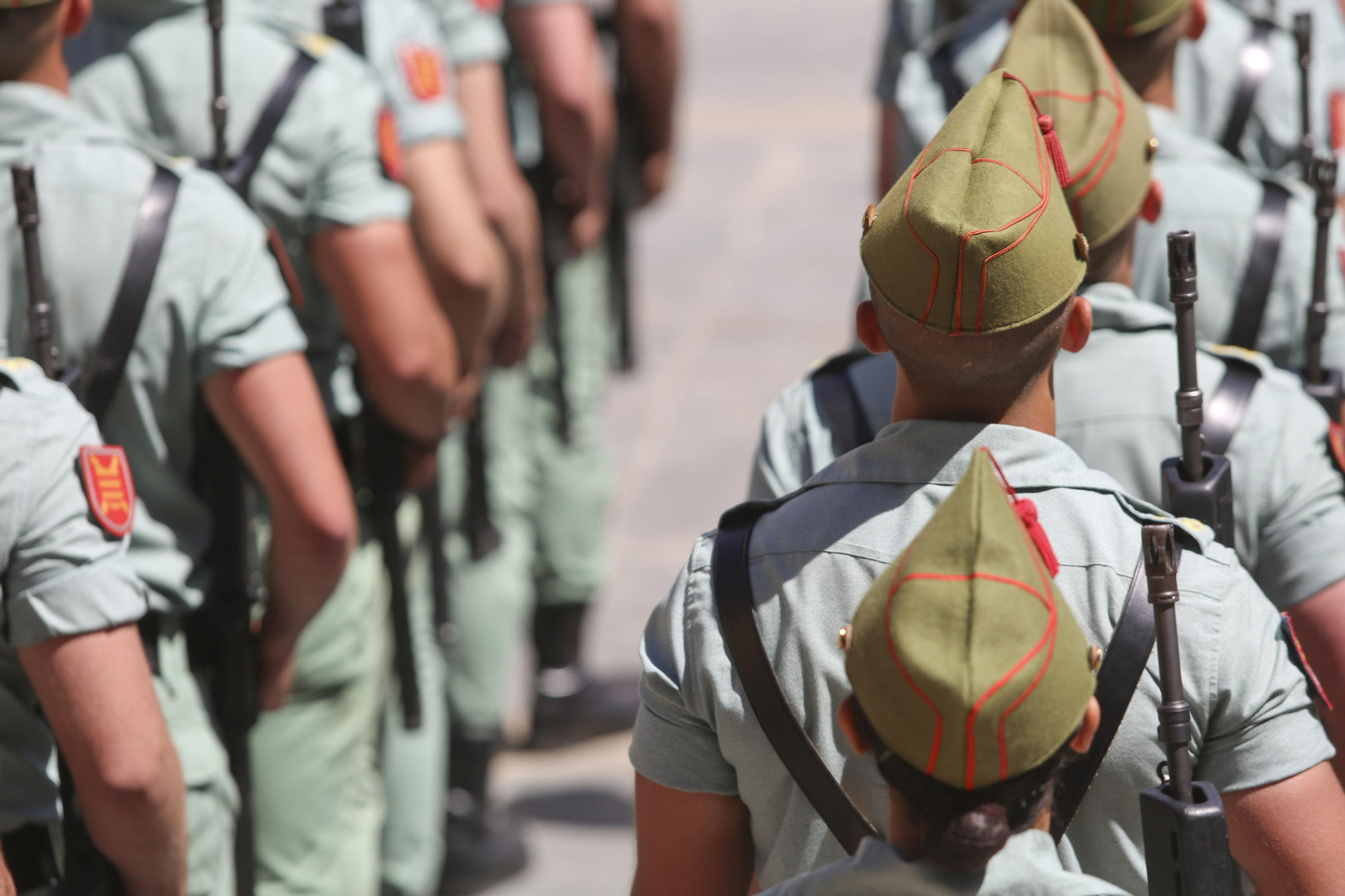 Las fotos de la Legión, en el Jueves Santo de Málaga
