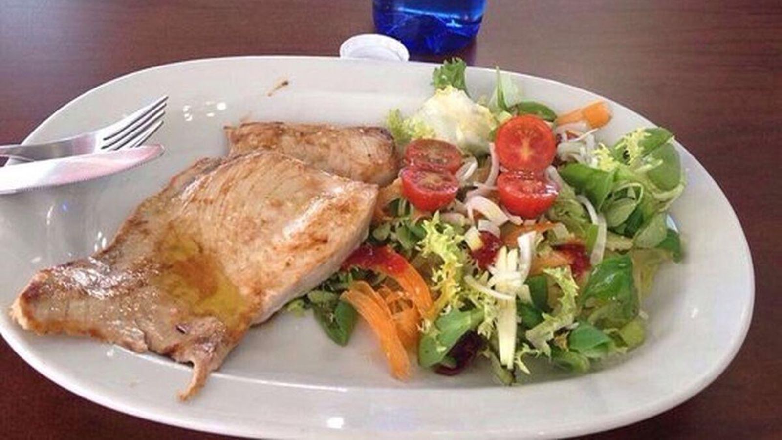 Plato de 'aguja palá'