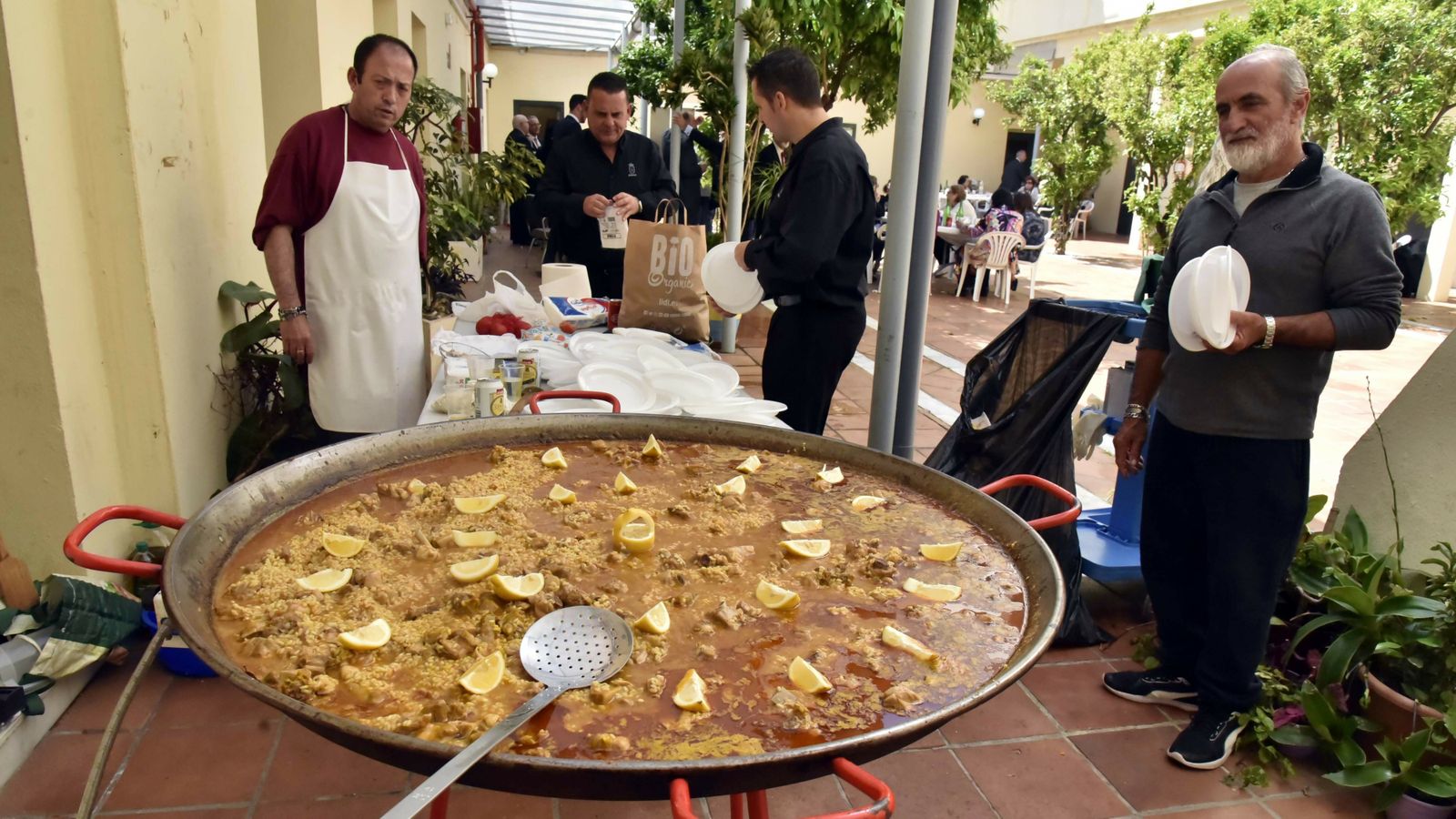 Copa  tras el acto de Exaltación a la Saeta en imagenes