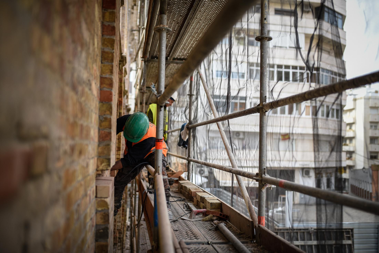Imágenes de la restauración del edificio de Santa Fe