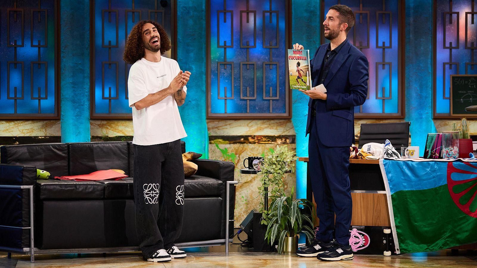 Marc Cucurella visita el programa de David Broncano