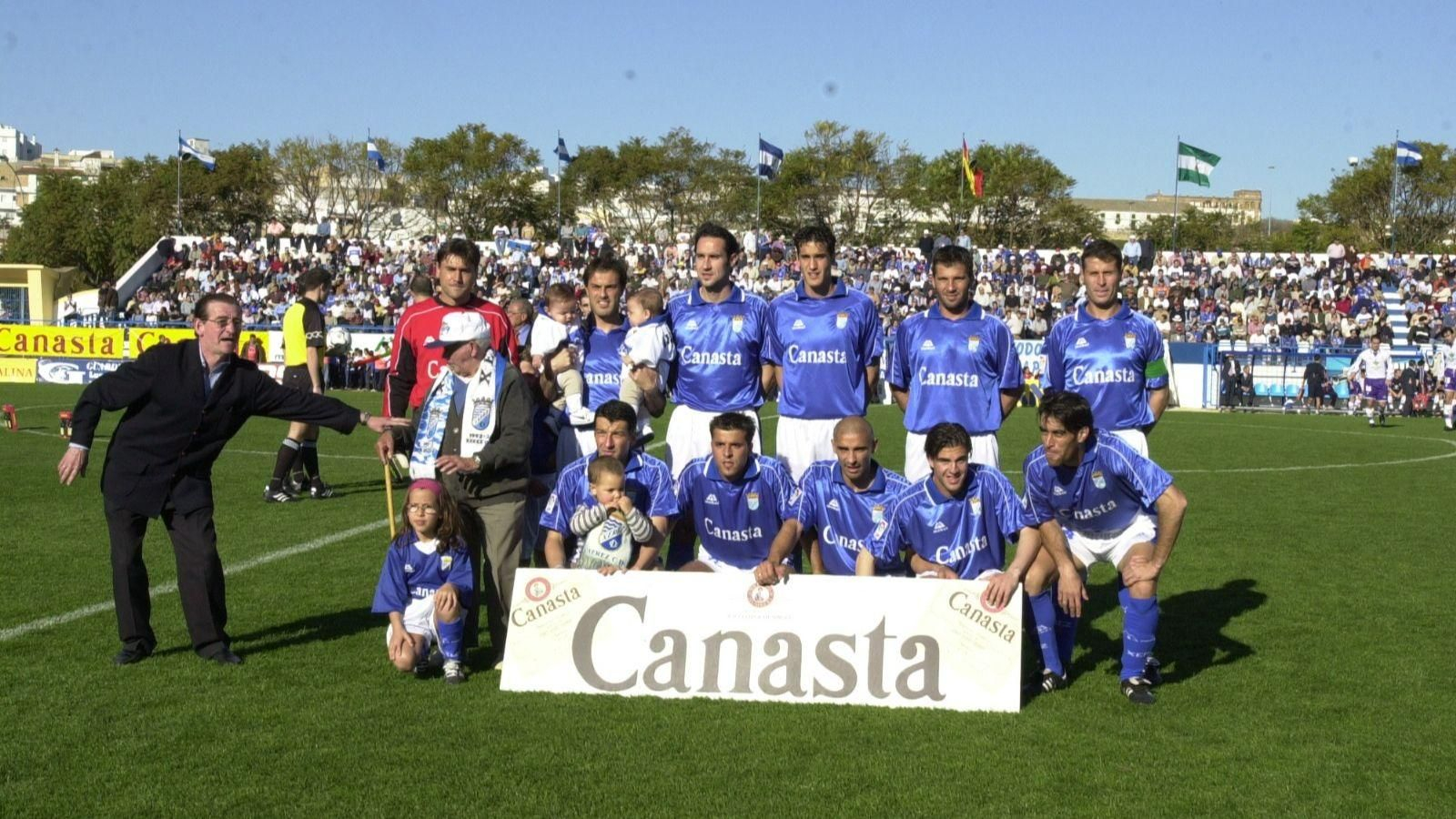Once del Xerez CD de Schuster que se impuso al Jaén por 1-0 con un gol de Pineda en su última visita en febrero de 2002.
