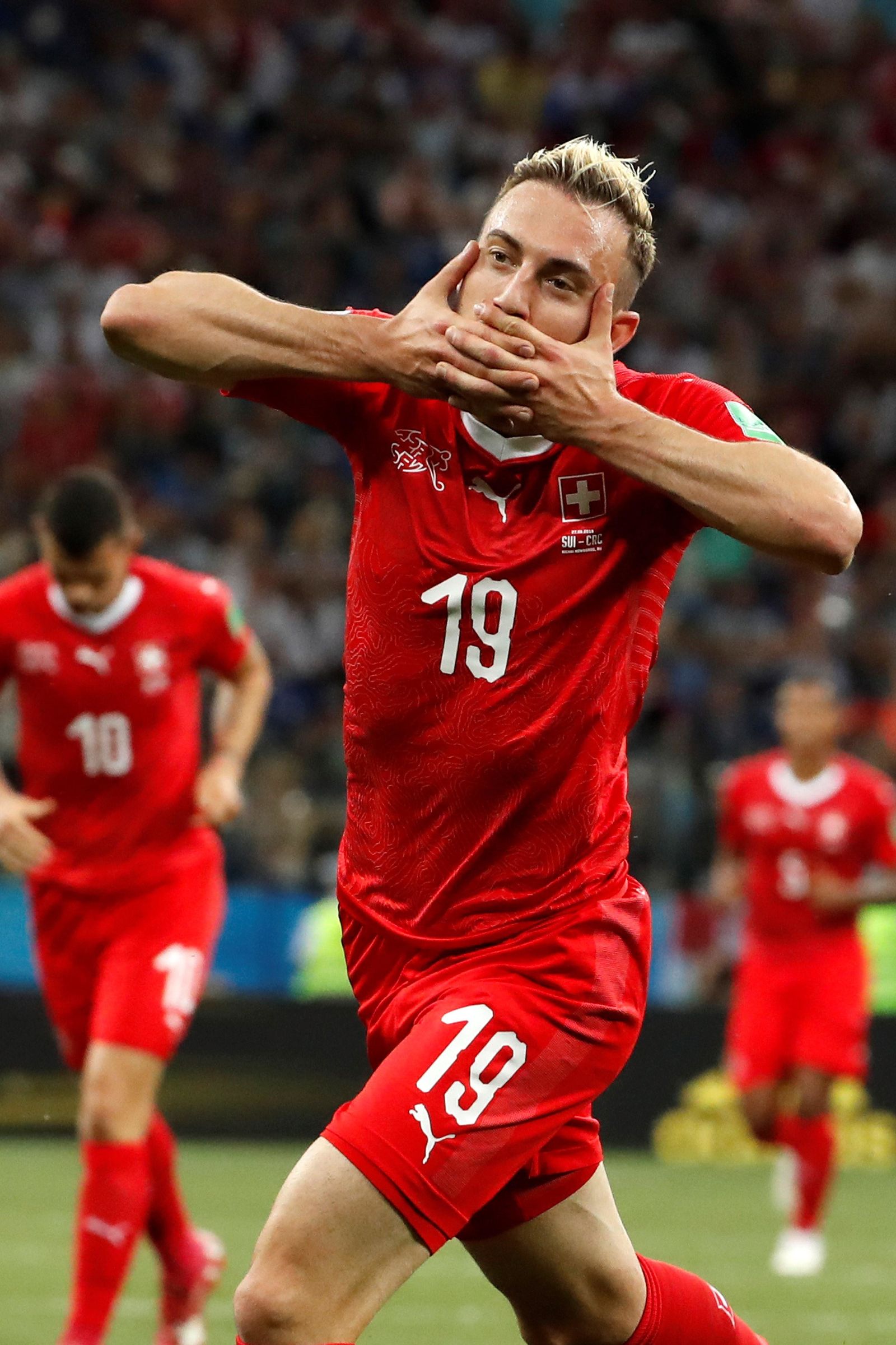 Las imágenes del Suiza-Costa Rica