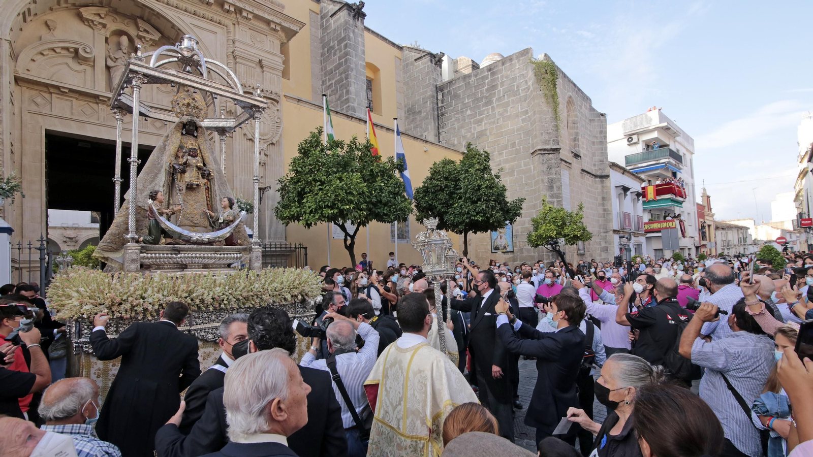 Imágenes de la procesión de la Virgen de la Merced
