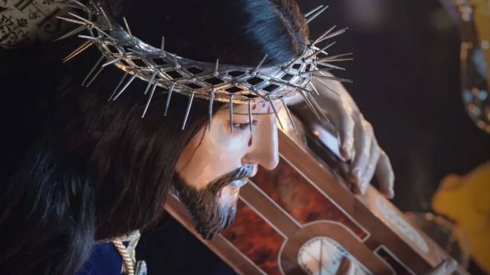 Cartel Oficial del Dulce Nombre de Jesús Nazareno de Churriana de la Vega, obra de Pablo Córdoba