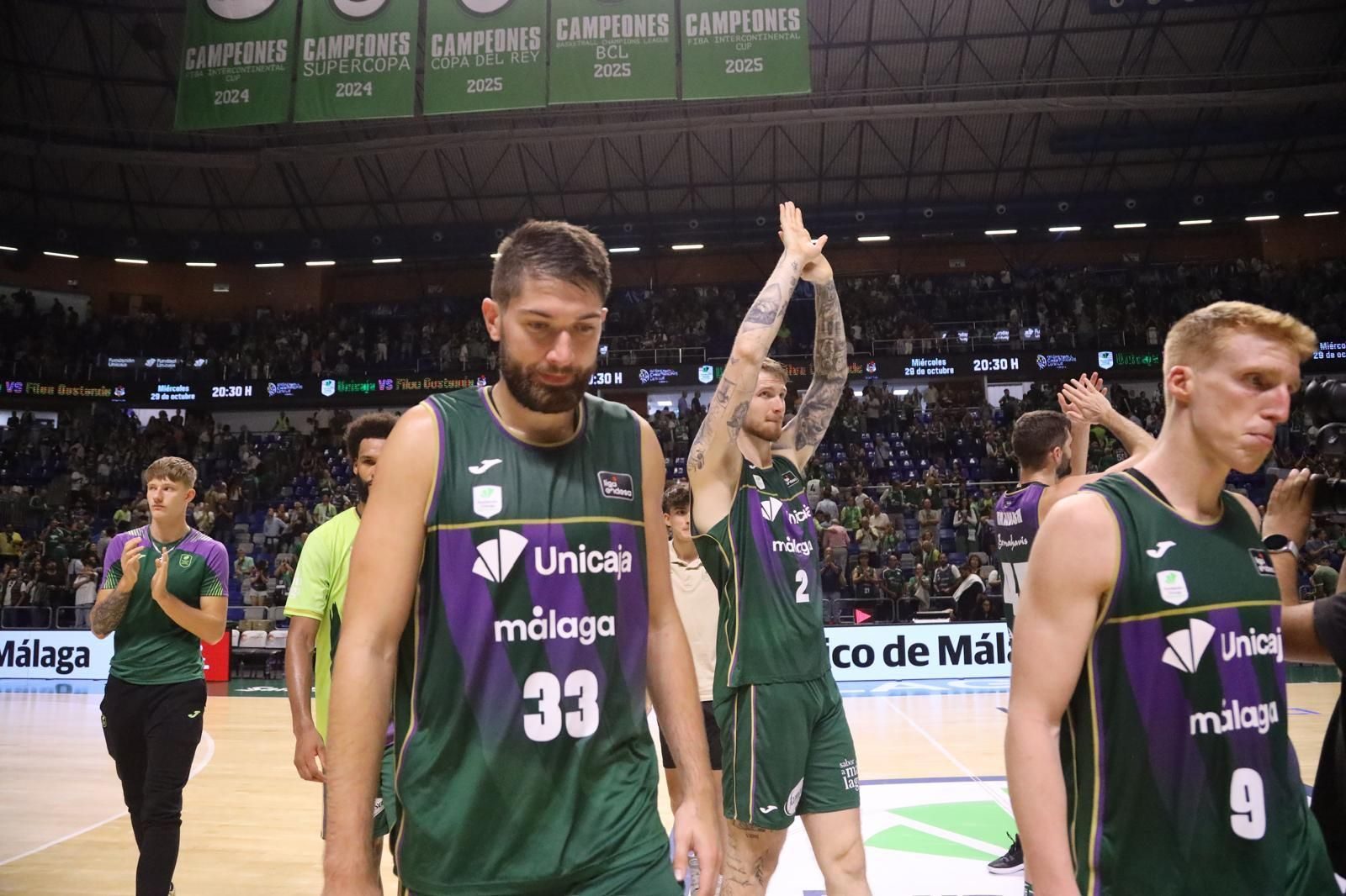 Las fotos del Unicaja-Barcelona