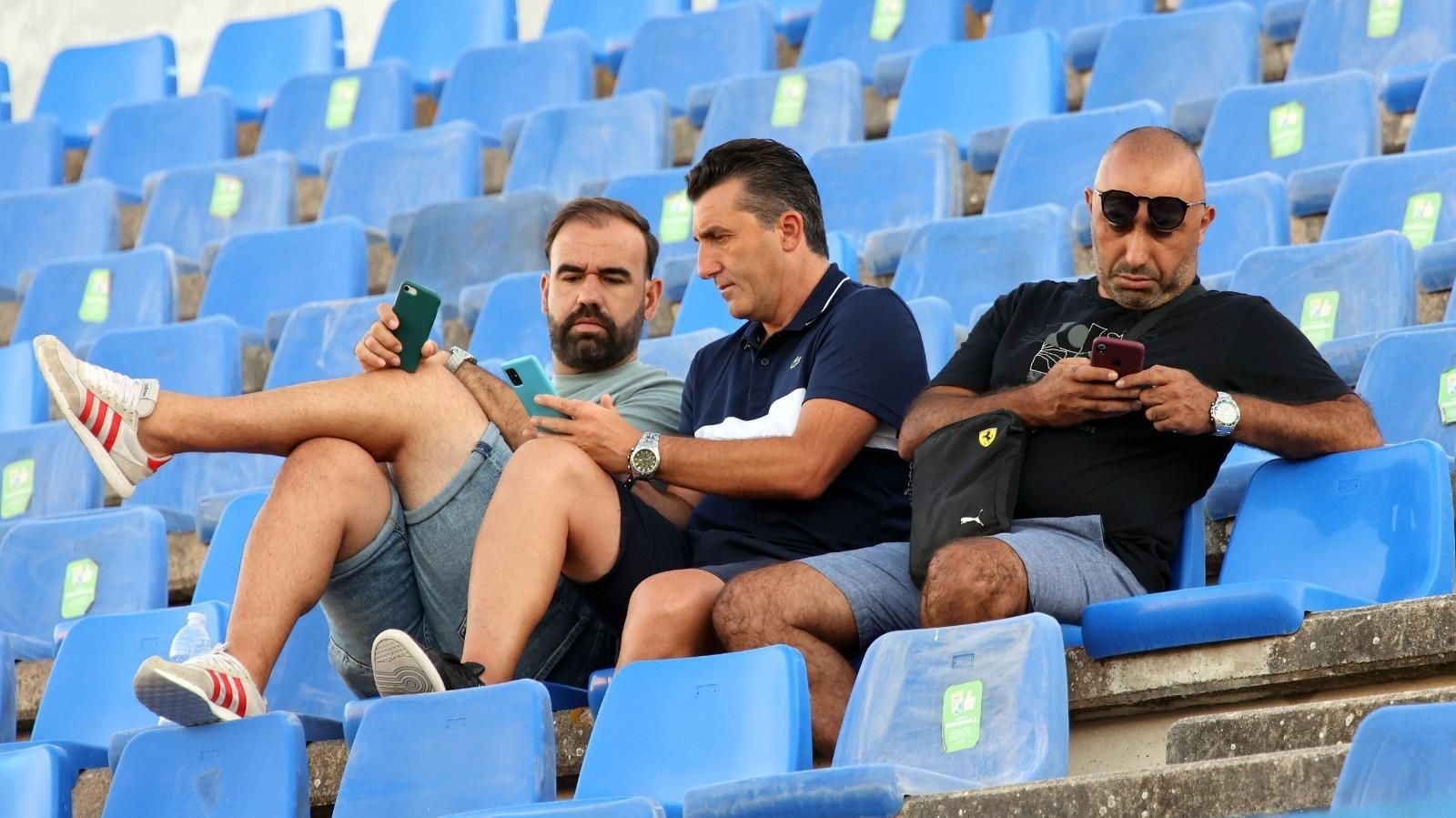 Imágenes del Memorial Pedro Garrido entre Jerez Industrial y Atlético Sanluqueño