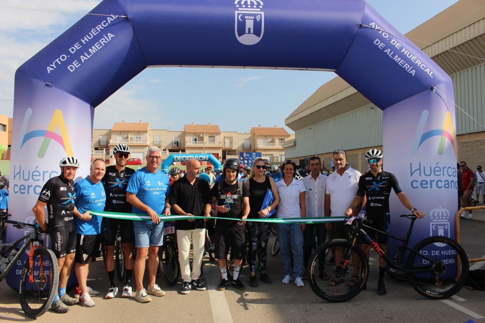 El Día de la Bici de Huércal de Almería, en una de sus ediciones anteriores.