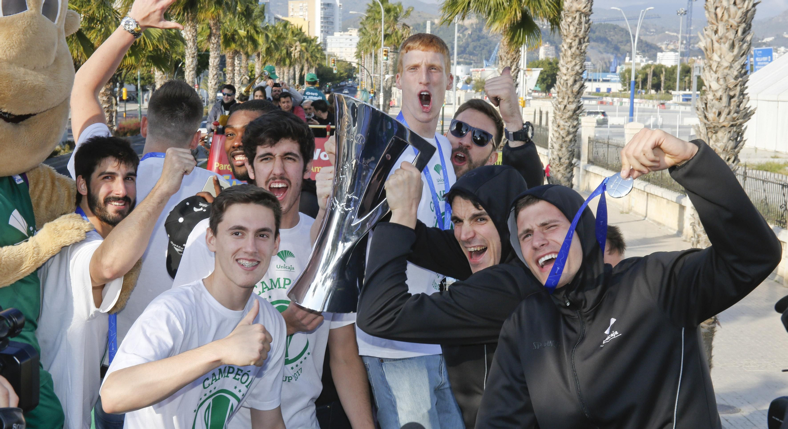 Los cinco años de Adam Waczynski en el Unicaja, en fotos