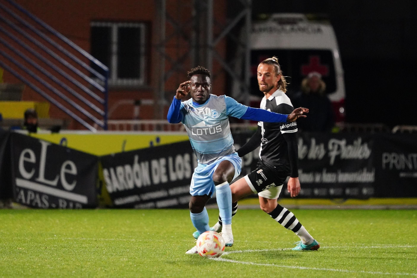 Alhassan Koroma avanza en el Unionistas-Balona