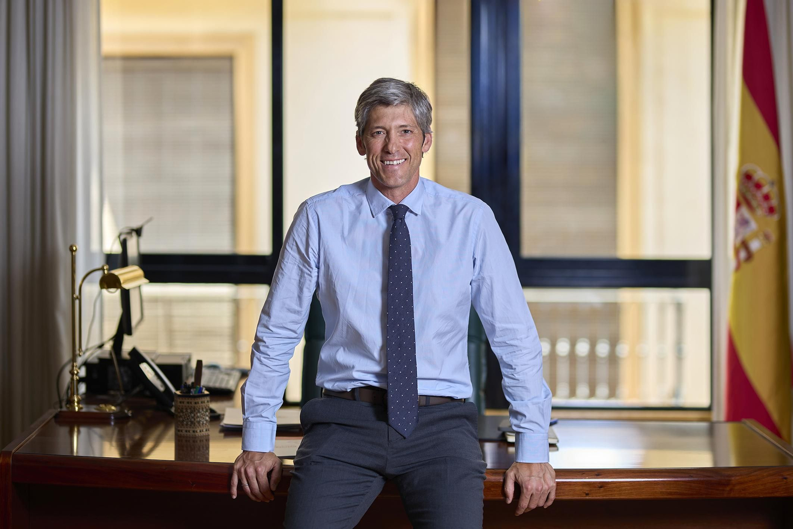 G.H. El presidente del Colegio de Farmacéuticos de Granada, Juan Eloy Jiménez Lorenzo.