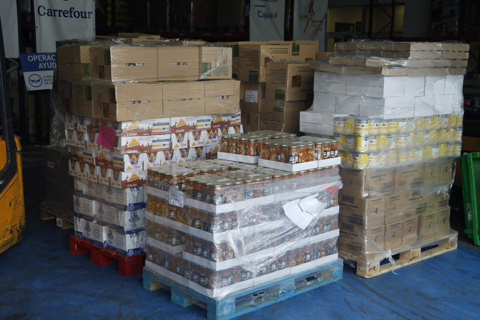 Banco de alimentos continúa su importante labor. Coronavirus