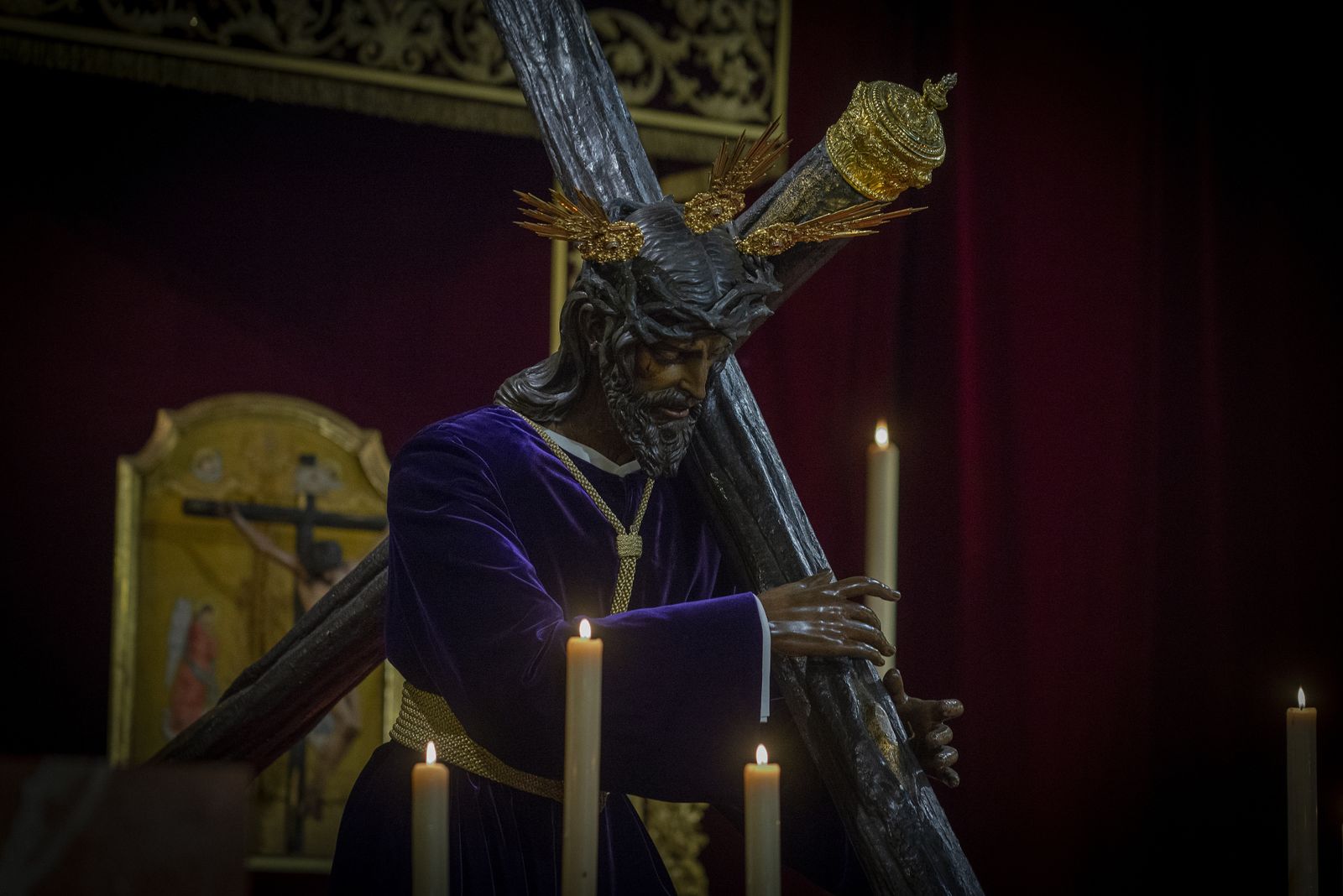 Jueves Santo en pandemia: Los Gitanos, en imágenes