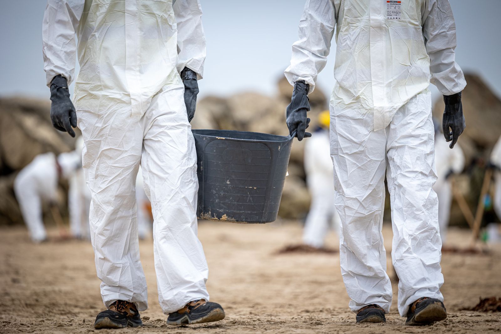 Imágenes del simulacro marítimo en en El Puerto