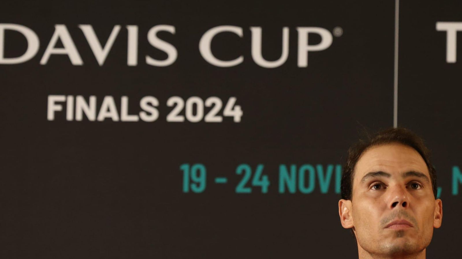 La multitudinaria rueda de prensa de Rafa Nadal en la Copa Davis, en fotos