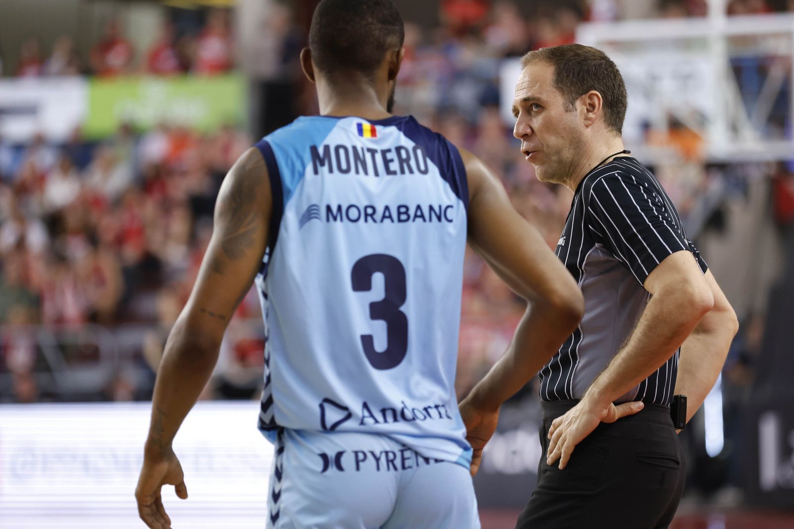 Pérez Pizarro, con Jean Montero.