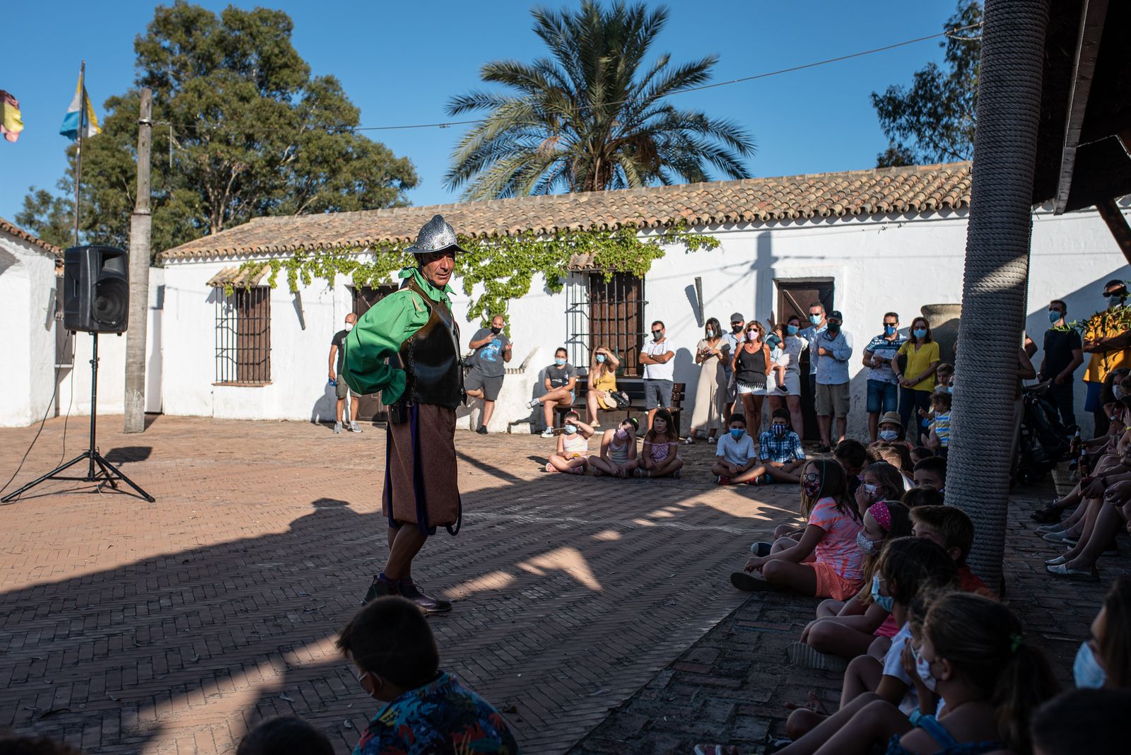 El Muelle de las Carabelas: Teatro, cuentacuentos y exposiciones