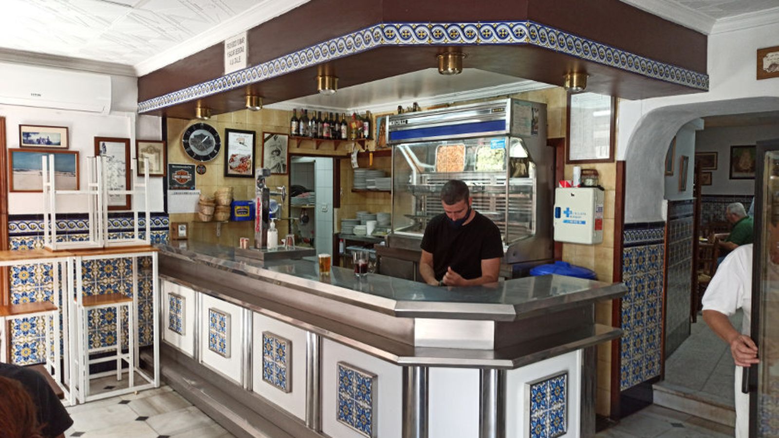 Barra del bar Brillante