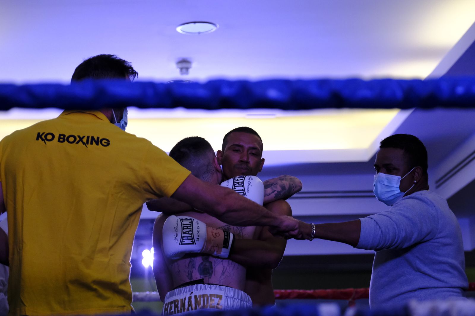 Fotogalería de la velada de boxeo Diamonds Boxing