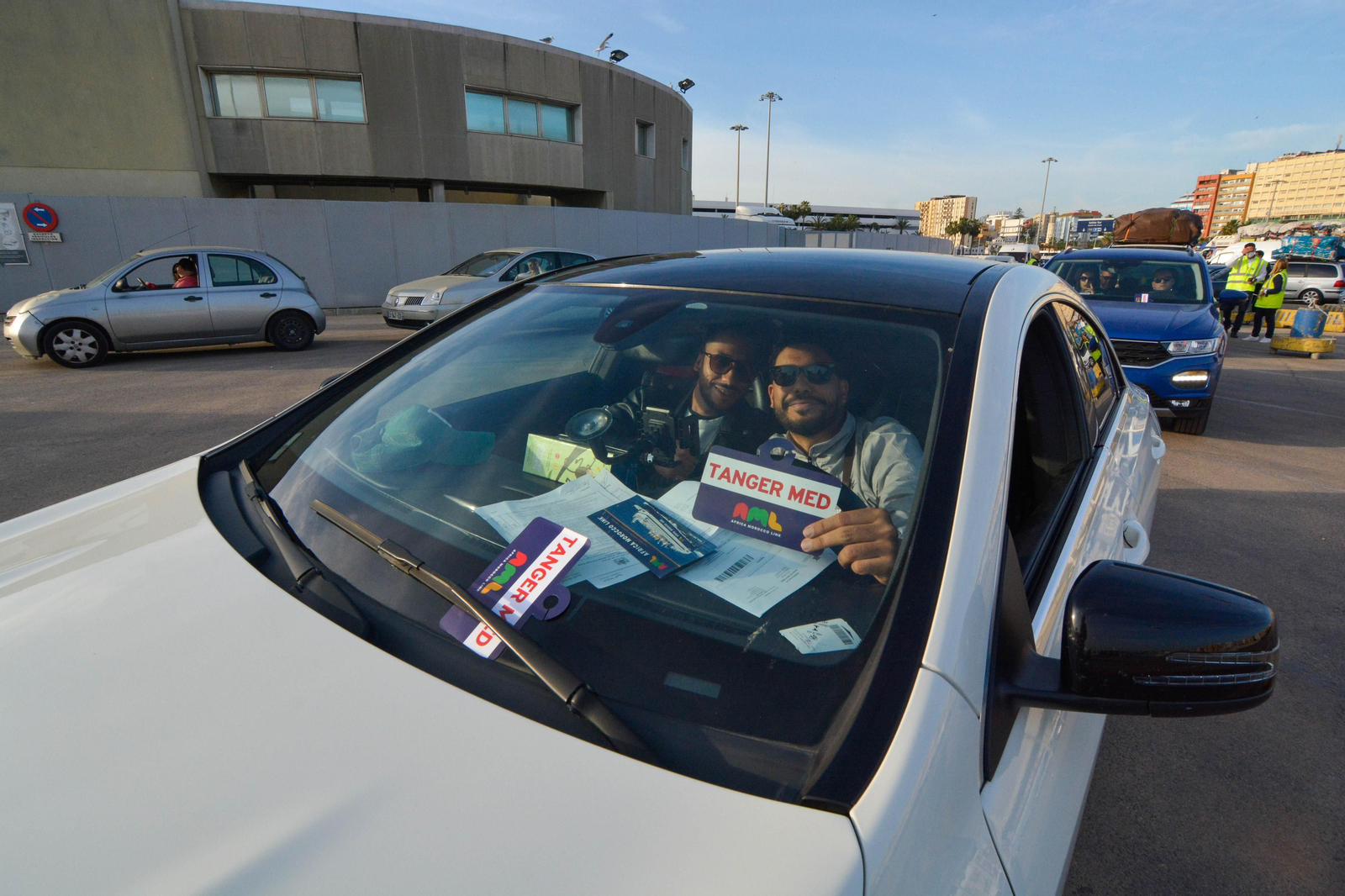 Los puertos de Algeciras y Tarifa recuperan los ferris para el transporte de coches