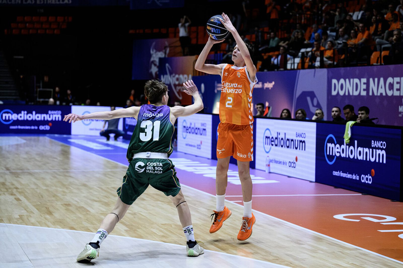 El Valencia Basket vence al Unicaja en el estreno de la Minicopa Endesa 2026