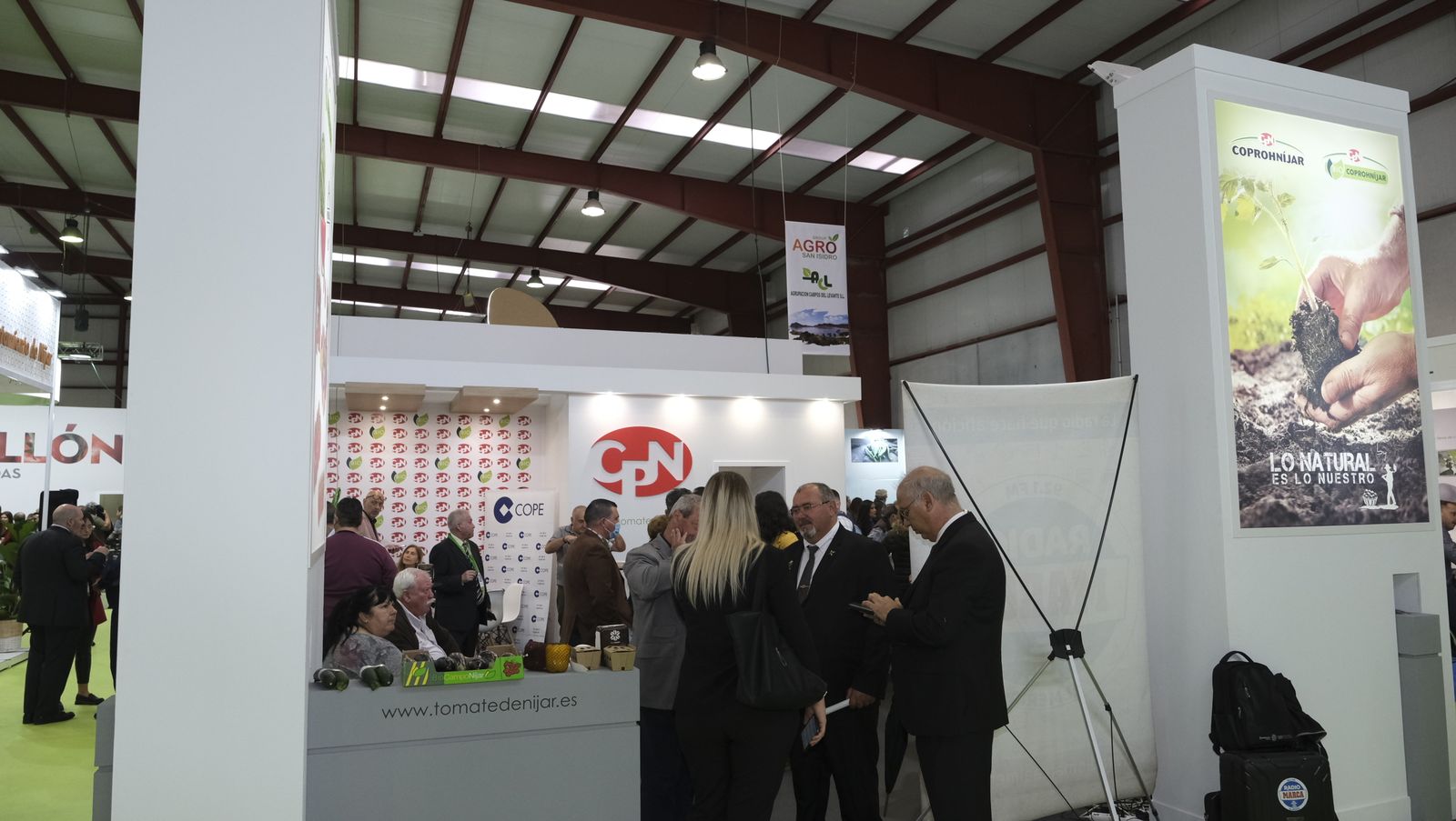 Imágenes del primer día de Expolevante Níjar.