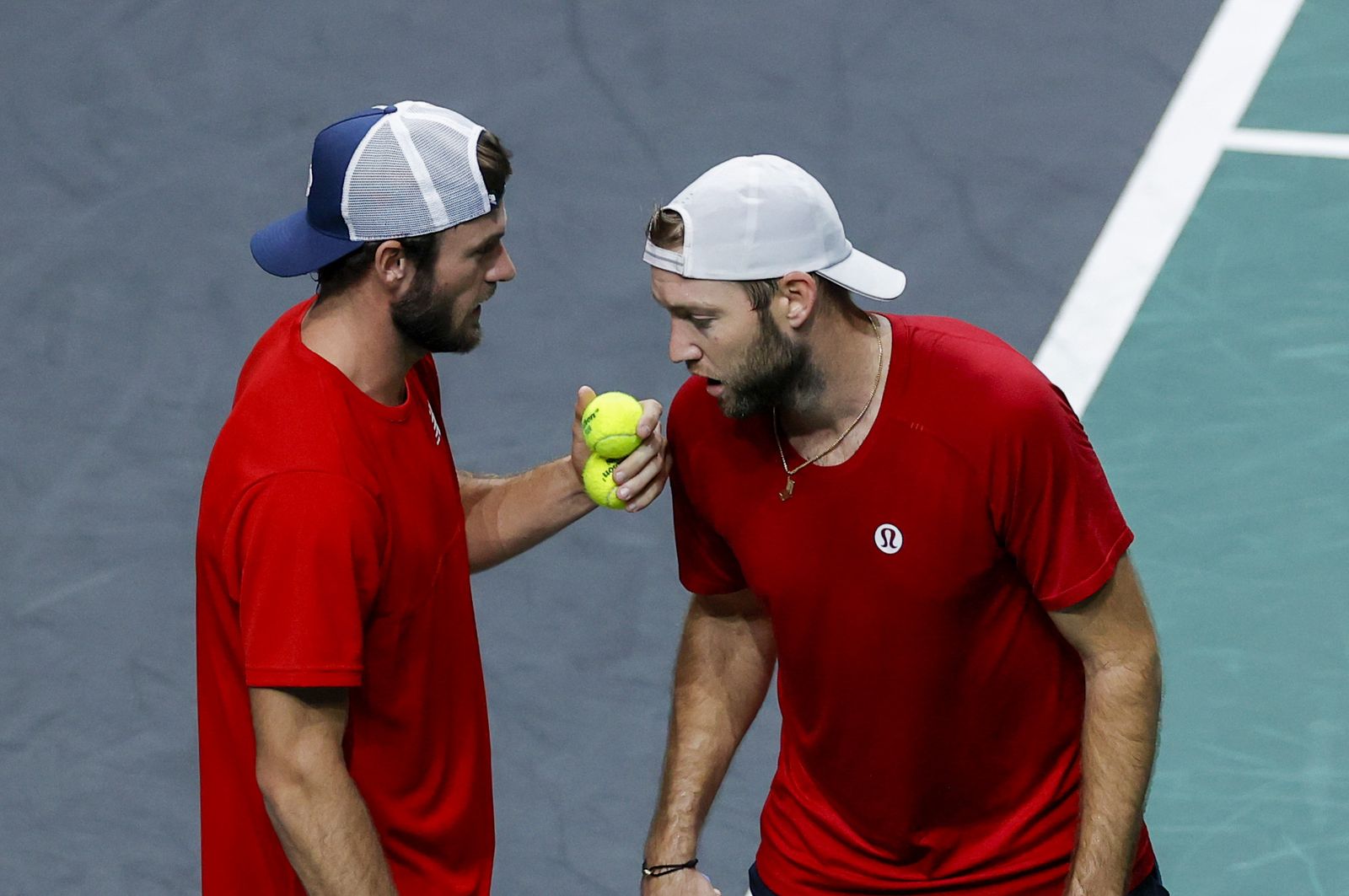 Italia-Estados Unidos de dobles en la Copa Davis de Málaga