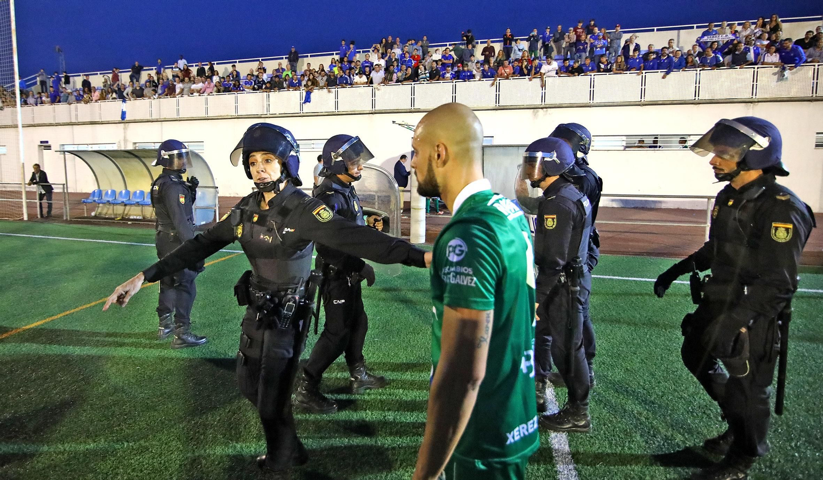 Los incidentes del derbi