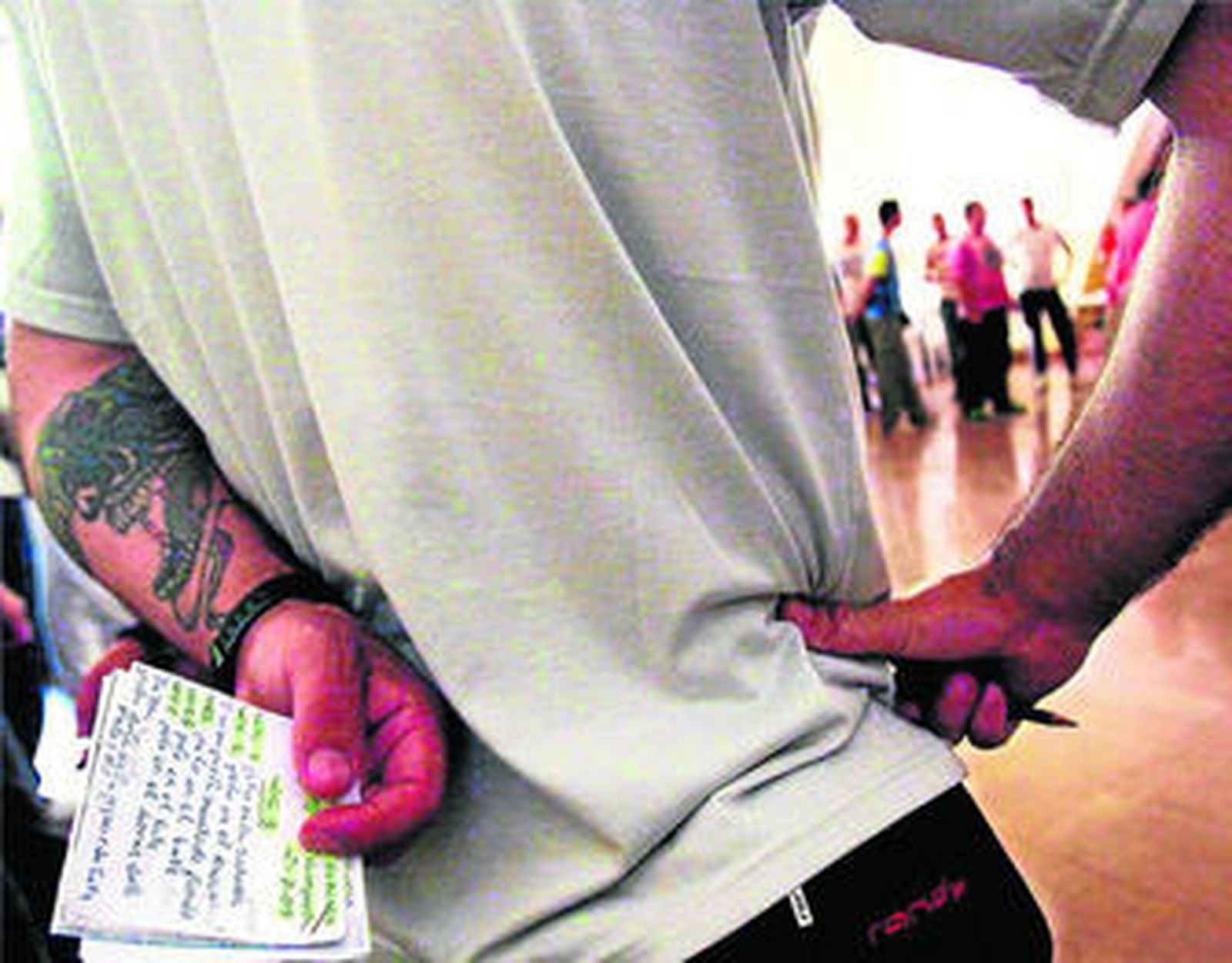 Un joven que recibe tratamiento en Proyecto Hombre.