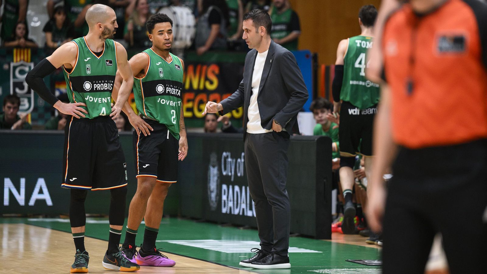 El Joventut-Unicaja, en fotos