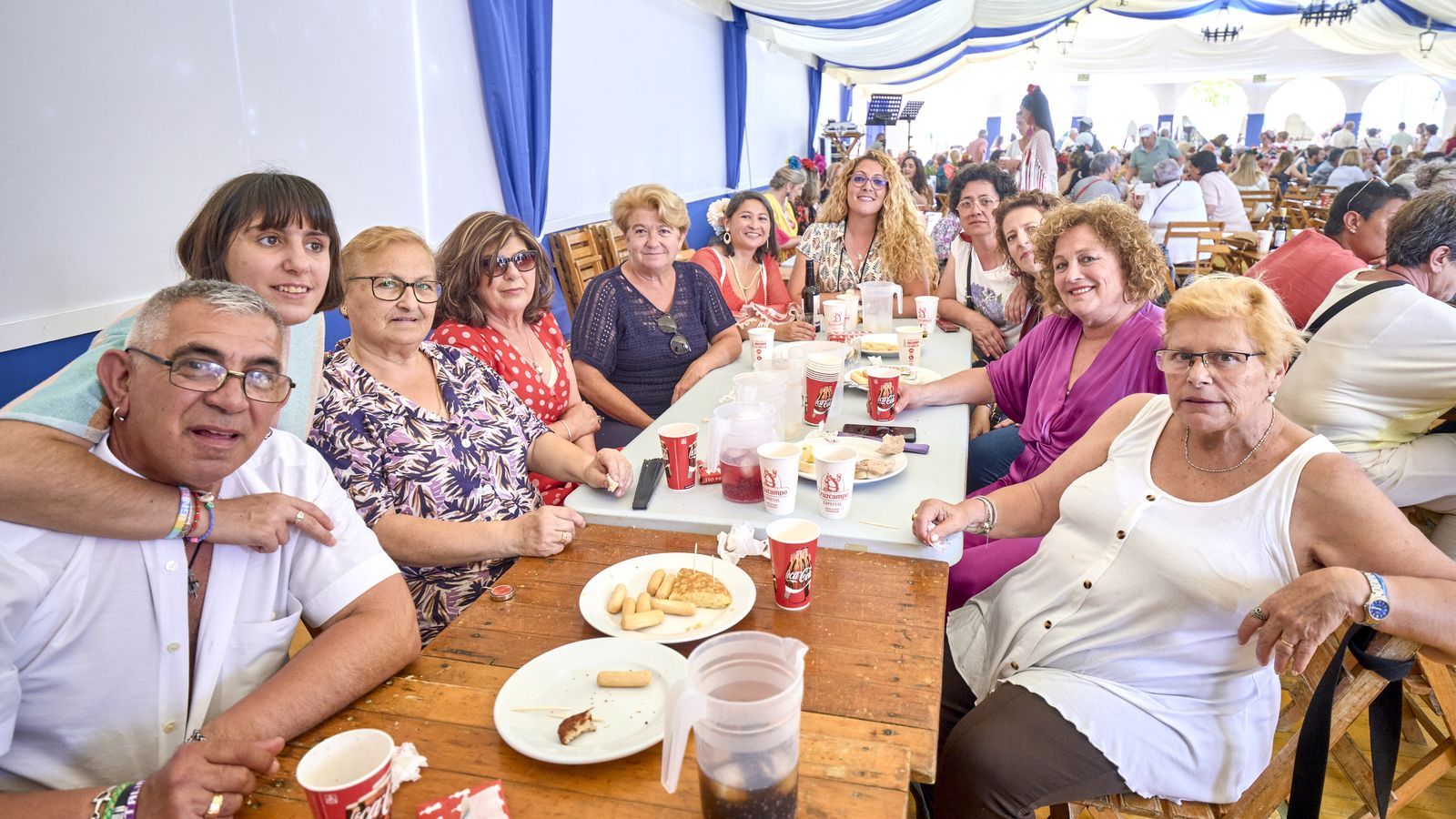 Imagen del primer día de la Feria de Puerto Real 2022