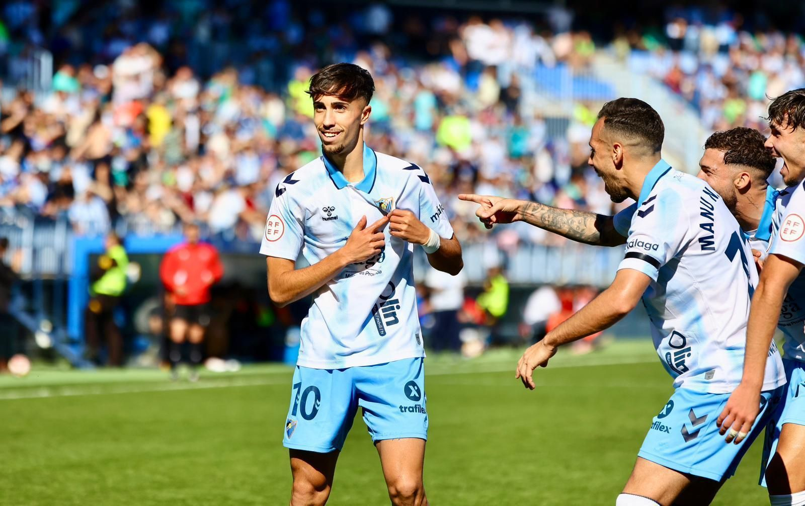 El Málaga CF - Atlético Baleares, en fotos