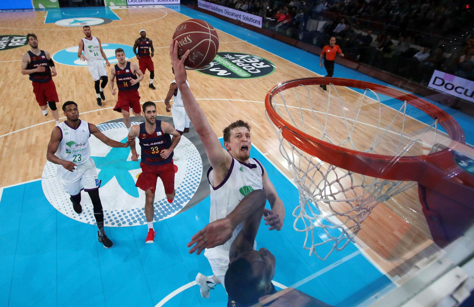 Los cinco años de Adam Waczynski en el Unicaja, en fotos