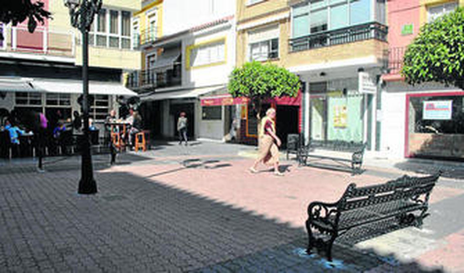 Imagen de la Plaza de los Chinorros.