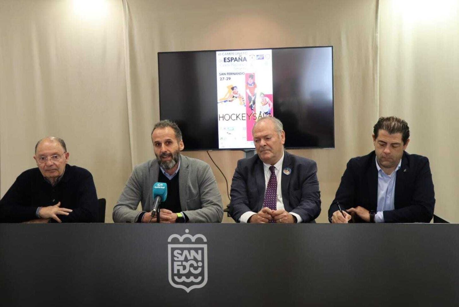 Presentación del VI Campeonato de  España Cadete de Hockey Sala