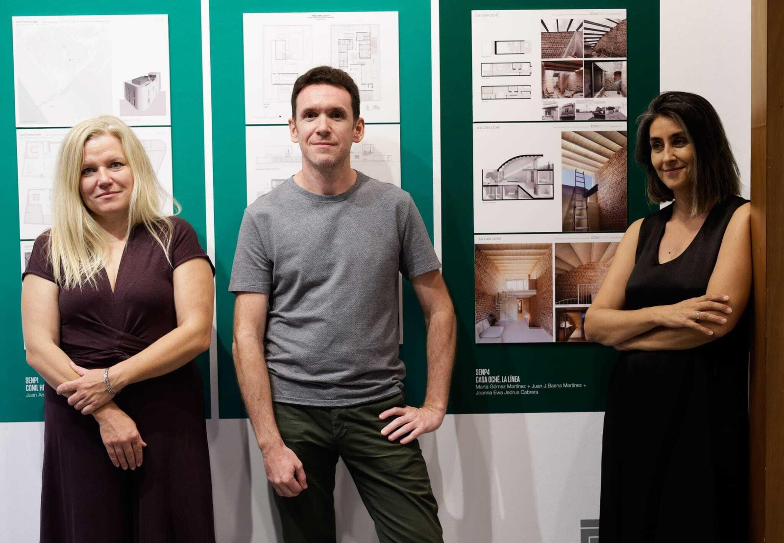 Marta Gómez Martínez, Juan J. Baena Martínez y Joanna Ewa Jedrus Cabrera, ganadores de la IX edición del premio Sánchez Esteve.
