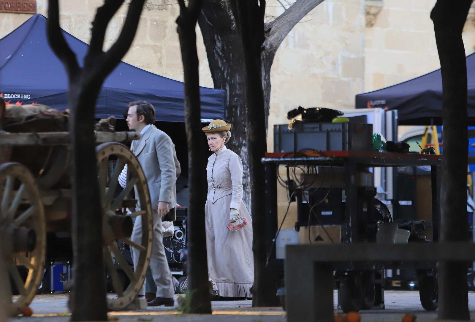 Último día de rodaje en Jerez de la serie Young Holmes