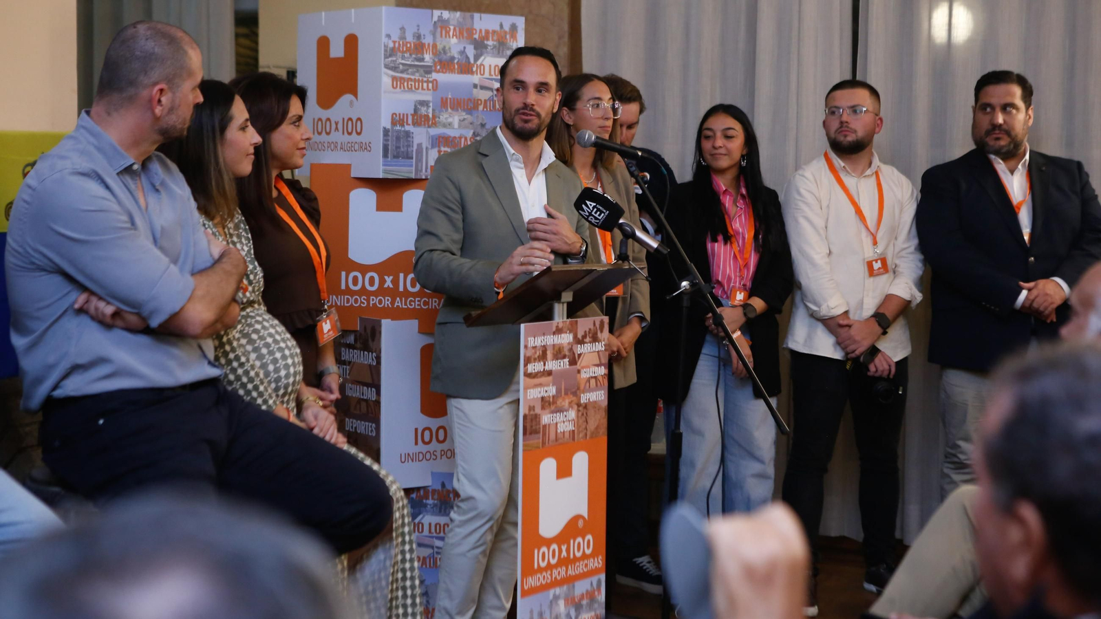 Las fotos de la presentación de 100x100 Unidos por Algeciras en el hotel Reina Cristina