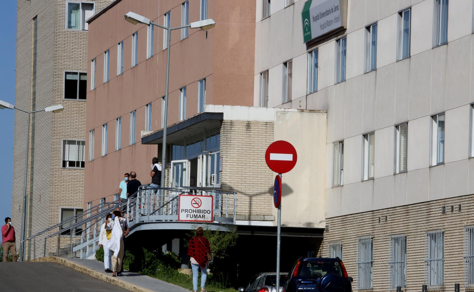 Imagen del exterior del Hospital de Jerez.