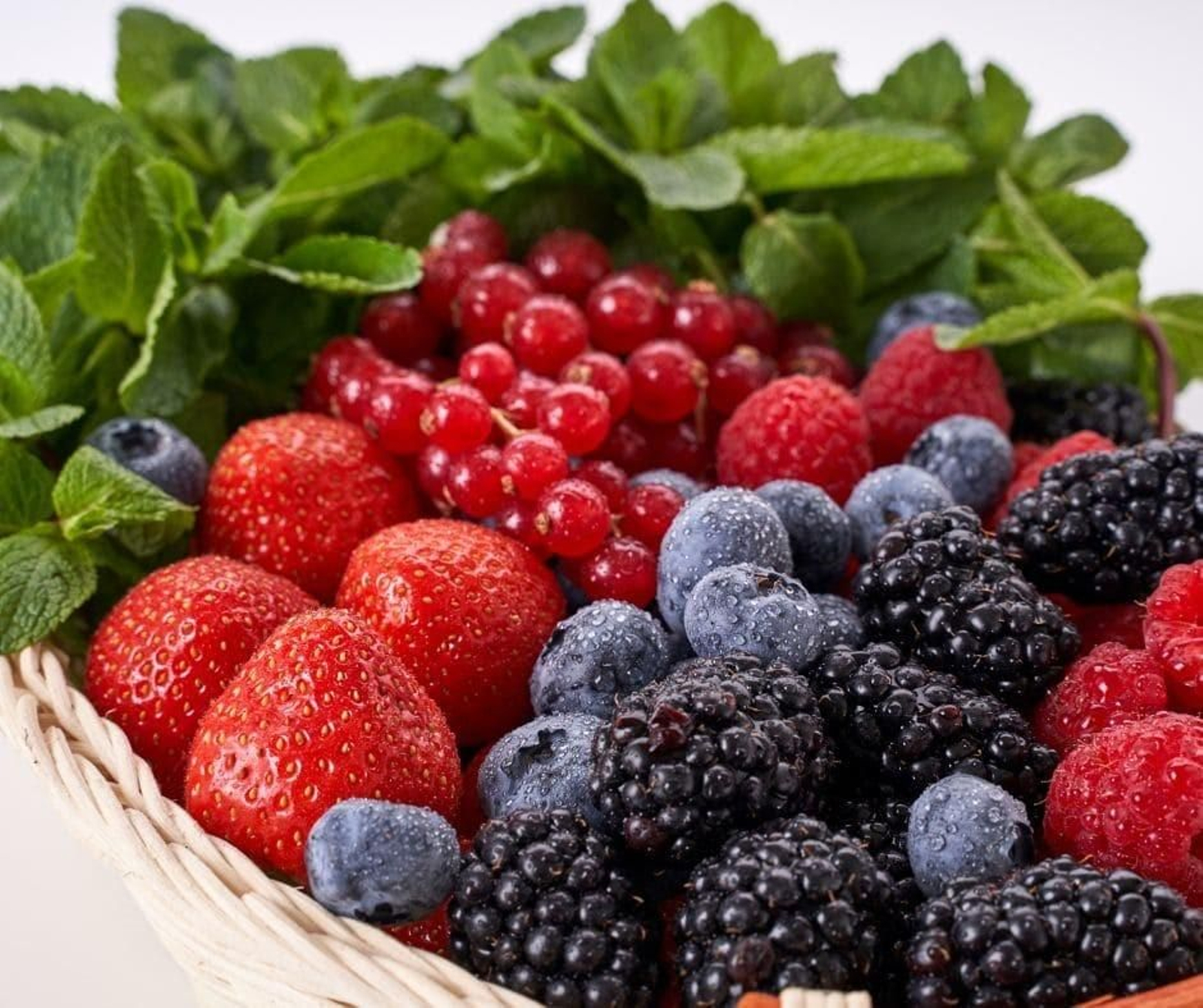 Frutos rojos de Huelva.