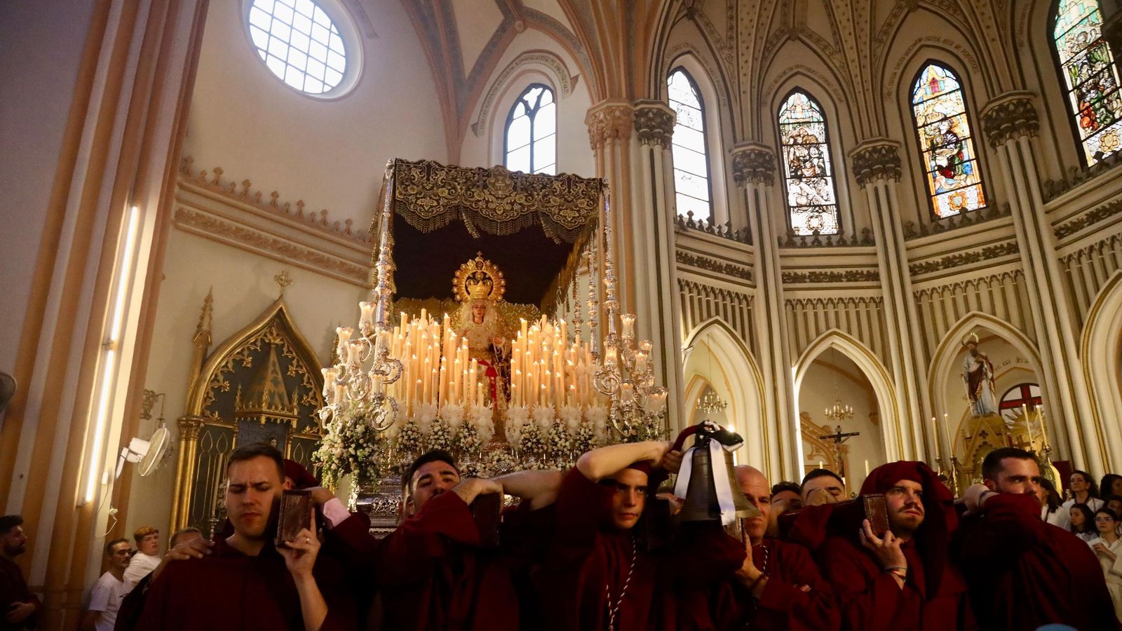 María Santísima de la Salud en la Parroquia de San Pablo en la Trinidad.